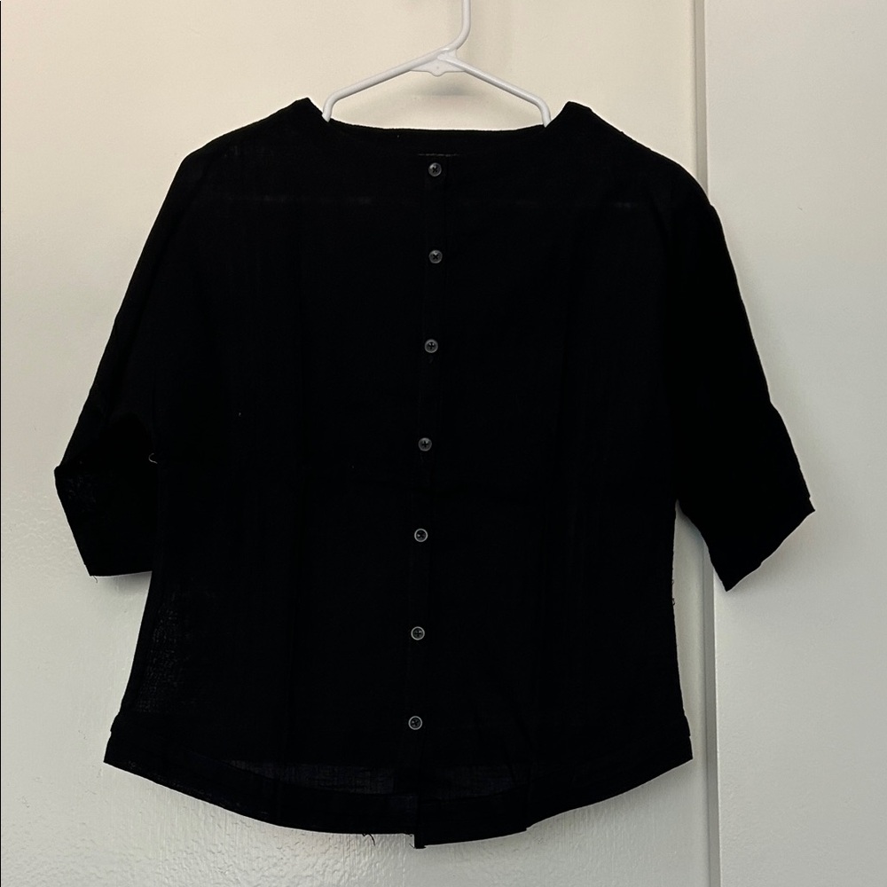 Classic Black Kids Shirt